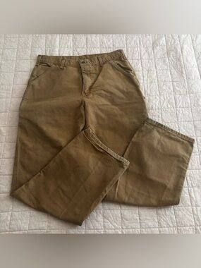 Carhartt Men's Khaki/Tan Work Chinos